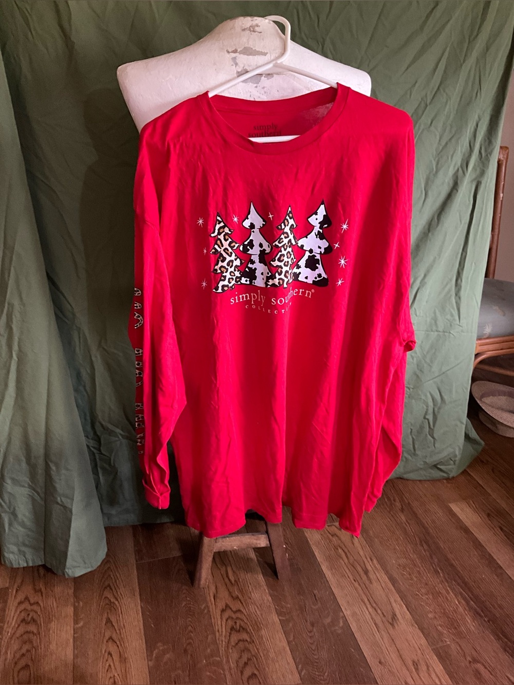 Simply southern 2XL LS CHRISTMAS TSHIRT